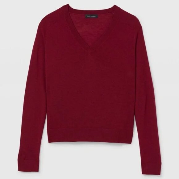 Club Monaco V-neck Wool Sweater Size L - Picture 3 of 9